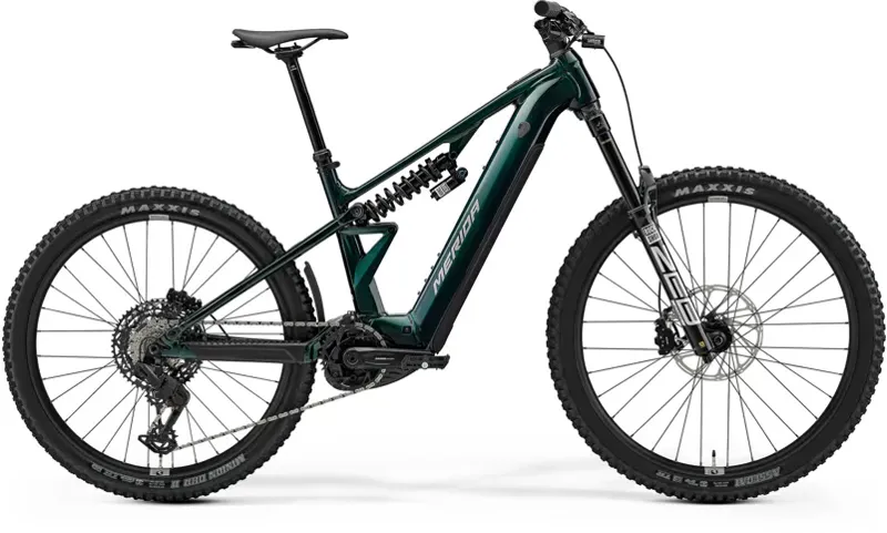 Merida eOne-Eighty FR 800 E-MTB in Halo Green/Grey