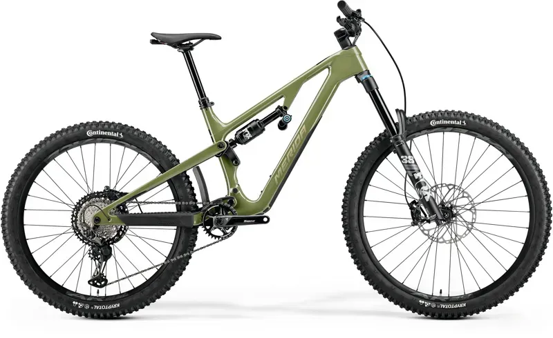 Merida One-Sixty 7000 Mountain Bike in Anaconda Green/Cream