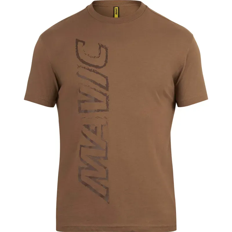 Mavic Corporate Vertical Logo T- Shirt Bronze