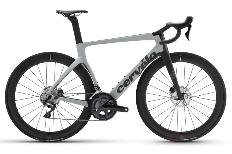2021 Cervelo S5 Disc Ultegra Grey/Carbon Aero Carbon Road Bike