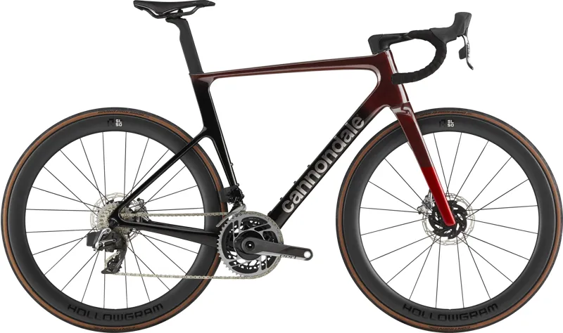 Cannondale SuperSix EVO Hi-MOD 1 Road Race Bike in Red