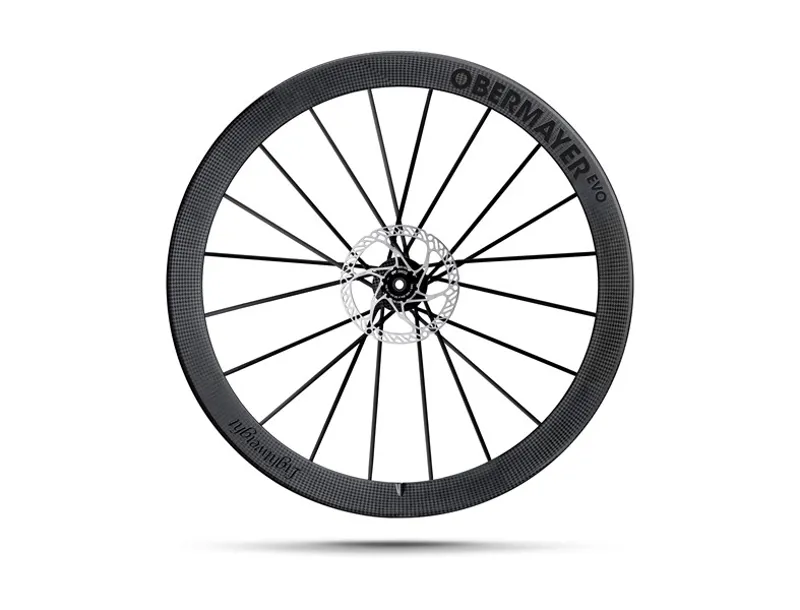 Lightweight Obermayer Evo Disc Road Bike Wheelset Schwartz Edition -1