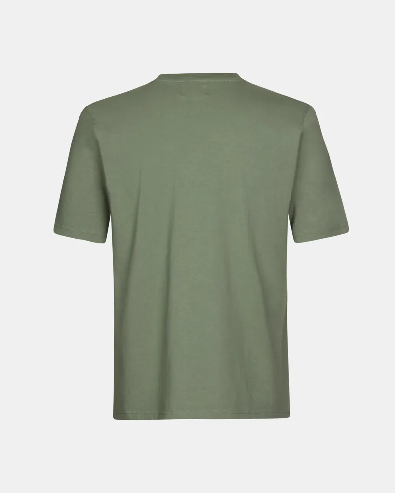 Pas Normal Studios Off-Race Logo T-Shirt  Dark Celeste-1