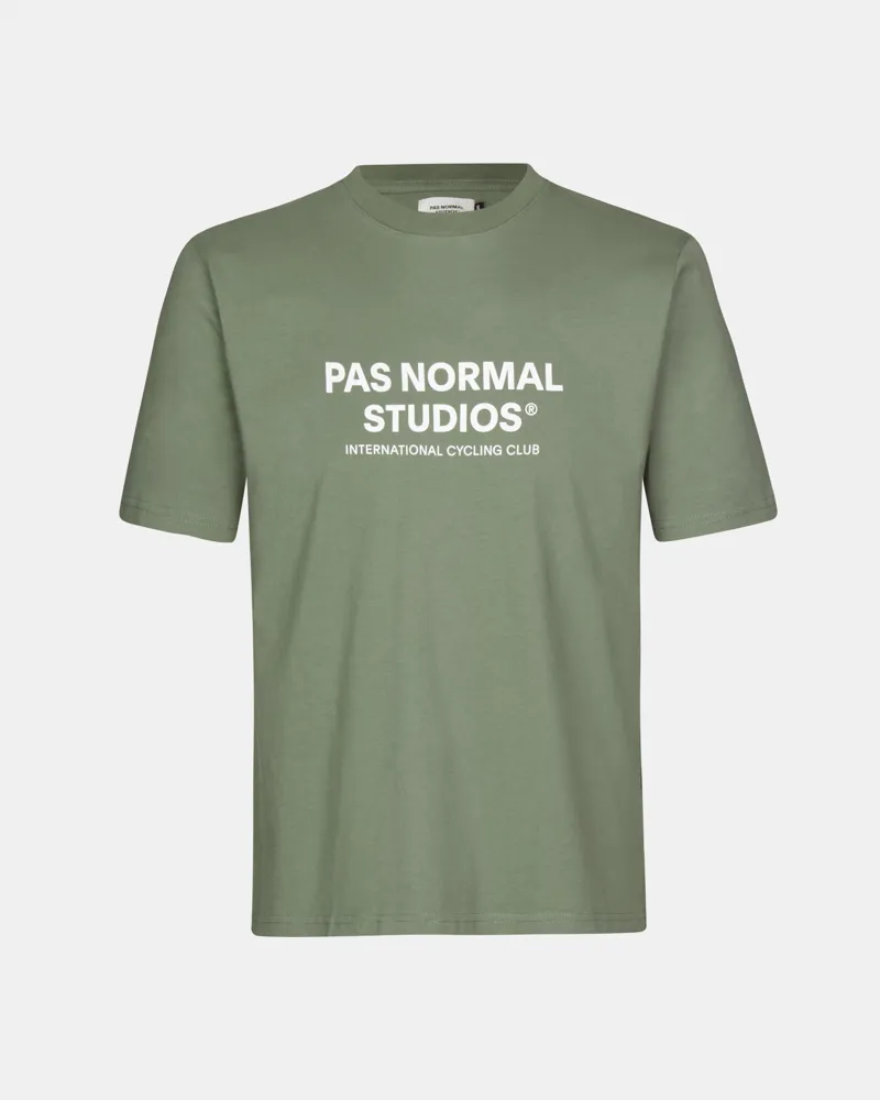 Pas Normal Studios Off-Race Logo T-Shirt  Dark Celeste