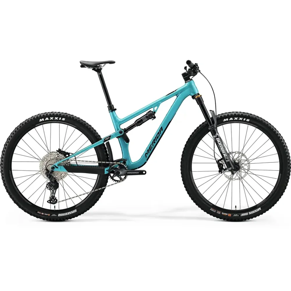 Js Cycles Merida One-Forty 700 Mountain Bike In Teal | Free delivery over £50 & Cycle Scheme available.