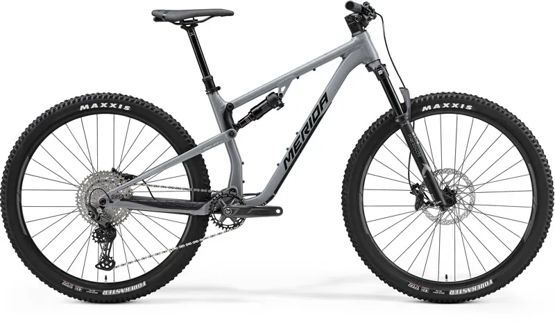 2023 Merida One-Twenty 600 Mountain Bike - Grey/Black/Silver