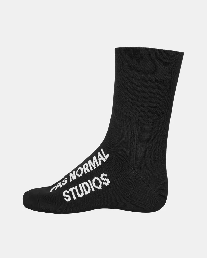 Pas Normal Studios Logo Oversocks - Black