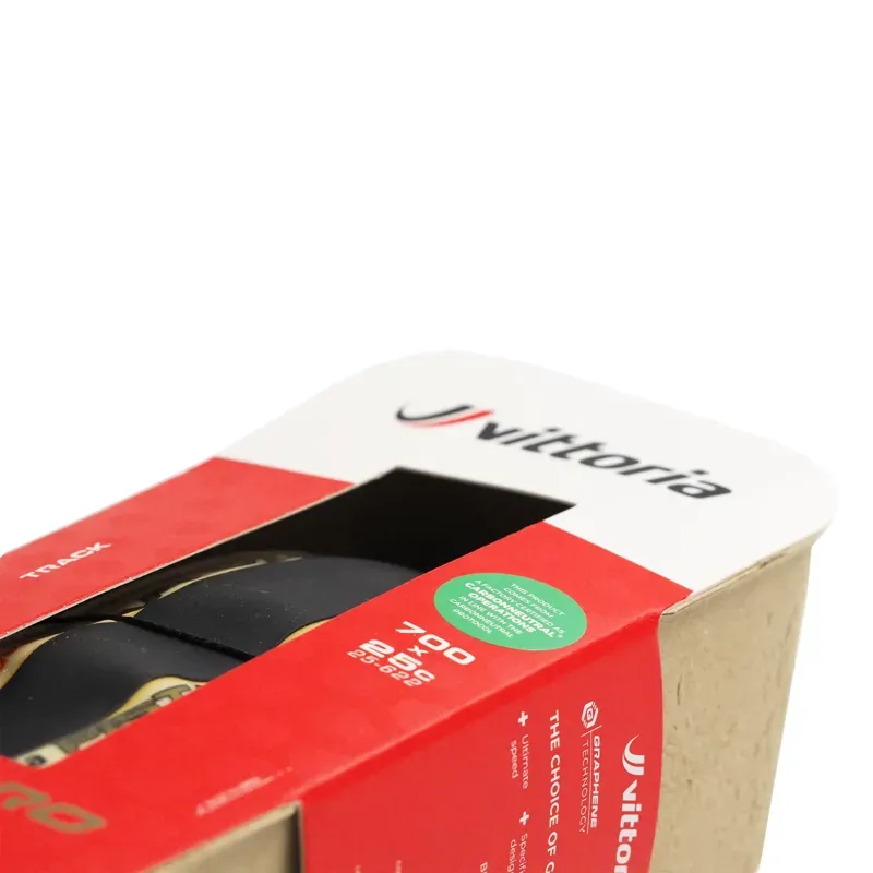Vittoria Pista Oro TPU TLR Tyre in Black-4
