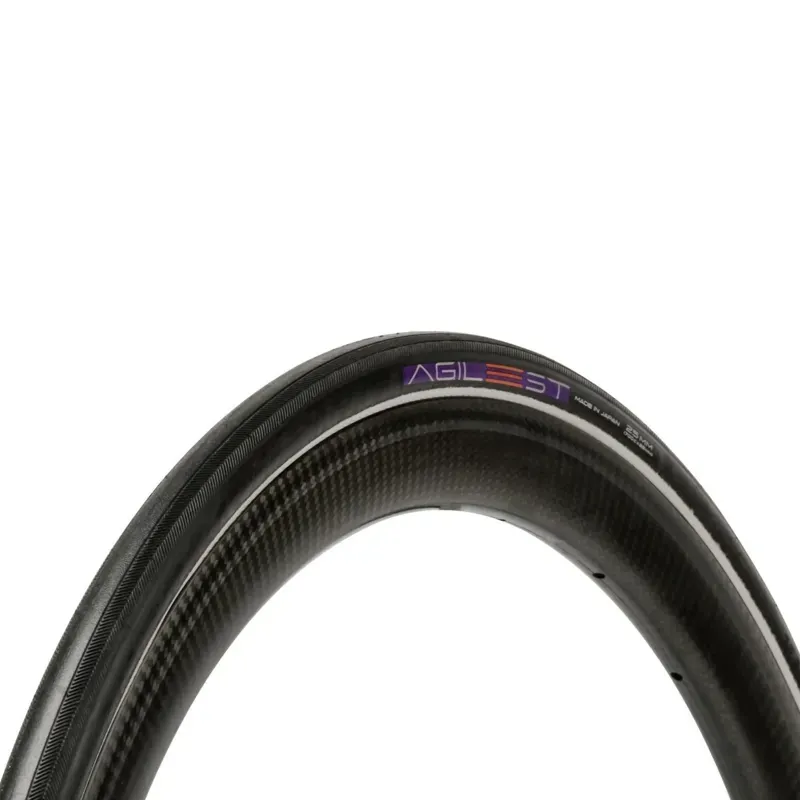 Panaracer Agilest TU 700x25c Tubular Road Tyre in Black/Black-1