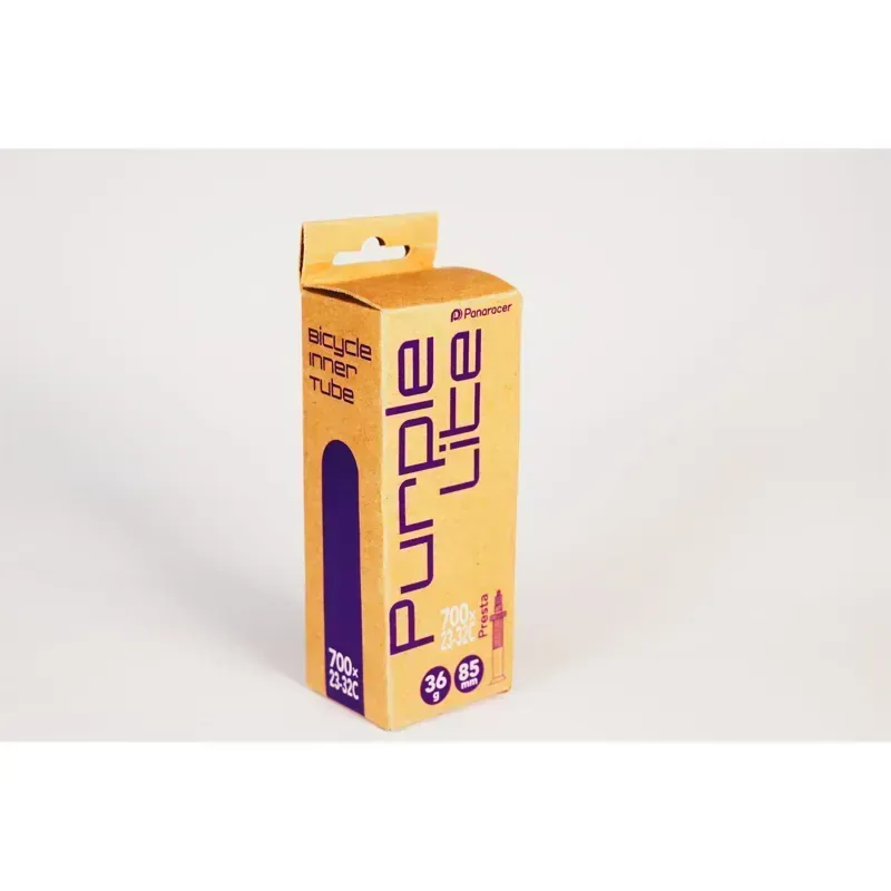 Panaracer Lite TPU Inner Tube Road 23-32c Valve in Purple-2
