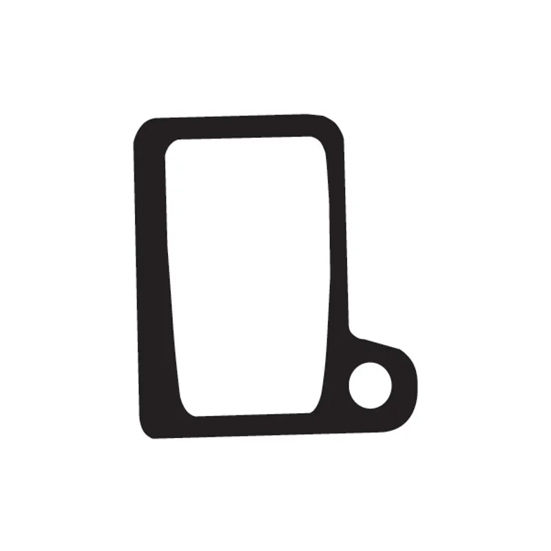 Aztec Shimano Deore M555/C900 Nexave Sintered Disc Brake Pads In Black-2