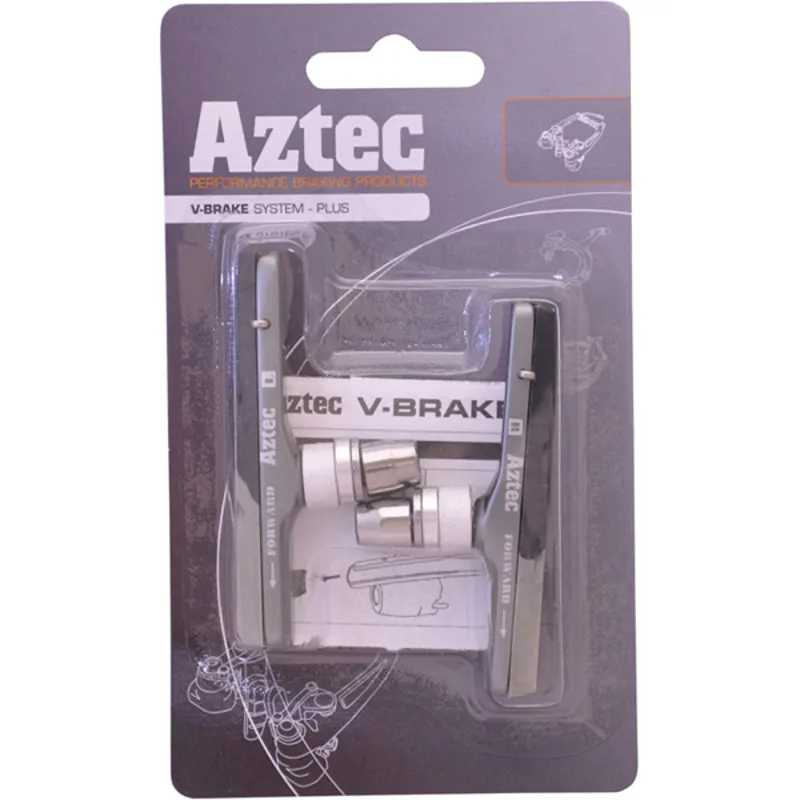 Aztec V-Type Cartridge Plus Brake Blocks in Grey