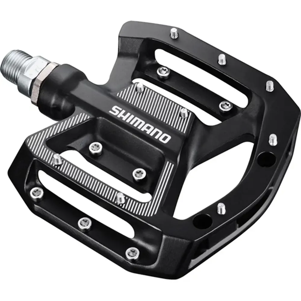 Js Cycles Shimano Pedals PD-GR500 MTB 9/16 inches Flat Pedals in  | Free delivery over £50 & Cycle Scheme available.