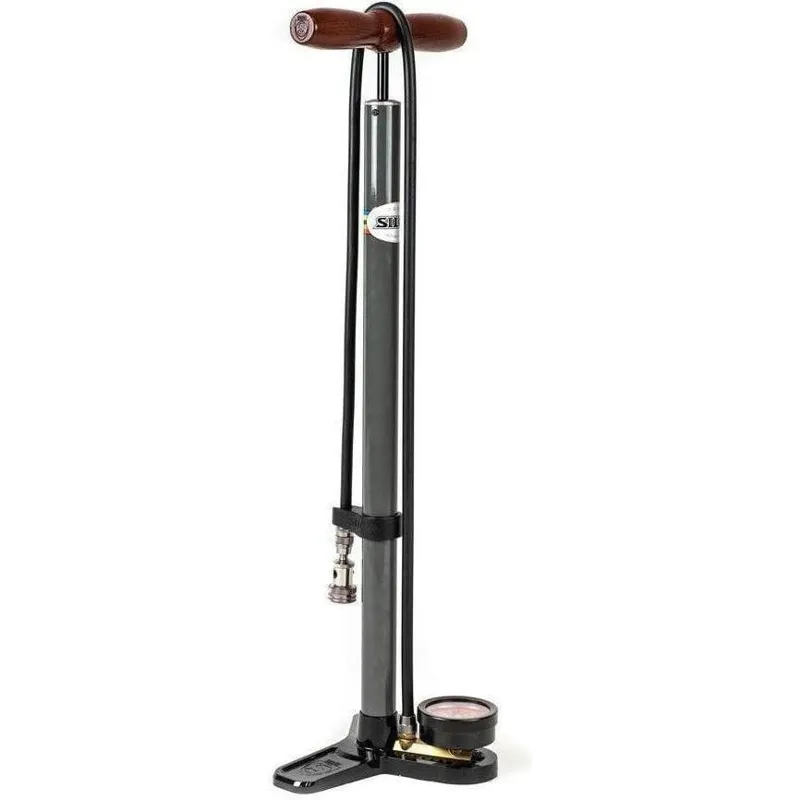 Silca Pista Plus Floor Pump / Grey one size