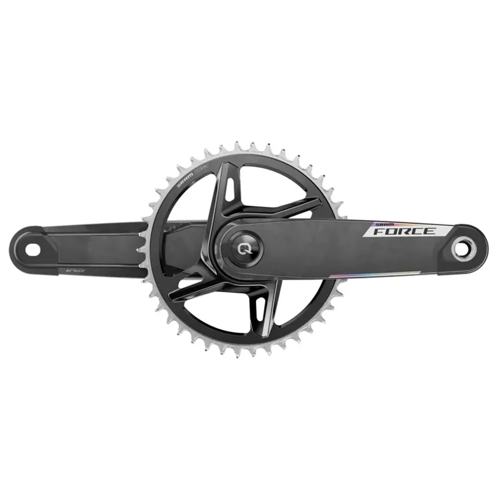 Js Cycles Sram SRAM Crankset W/Power Meter Spindle FORCE AXS 1x XPLR DUB WIDE E1 - Direct Mount 42T Black | Free delivery over £50 & Cycle Scheme available.