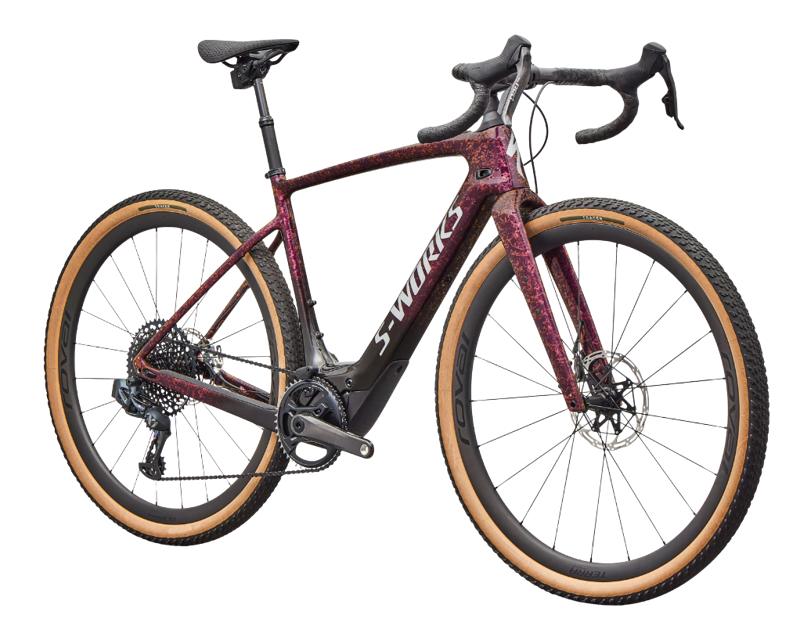 Specialized S-Works Turbo Creo 2 eRoad Bike in Bordeaux Metallic-1