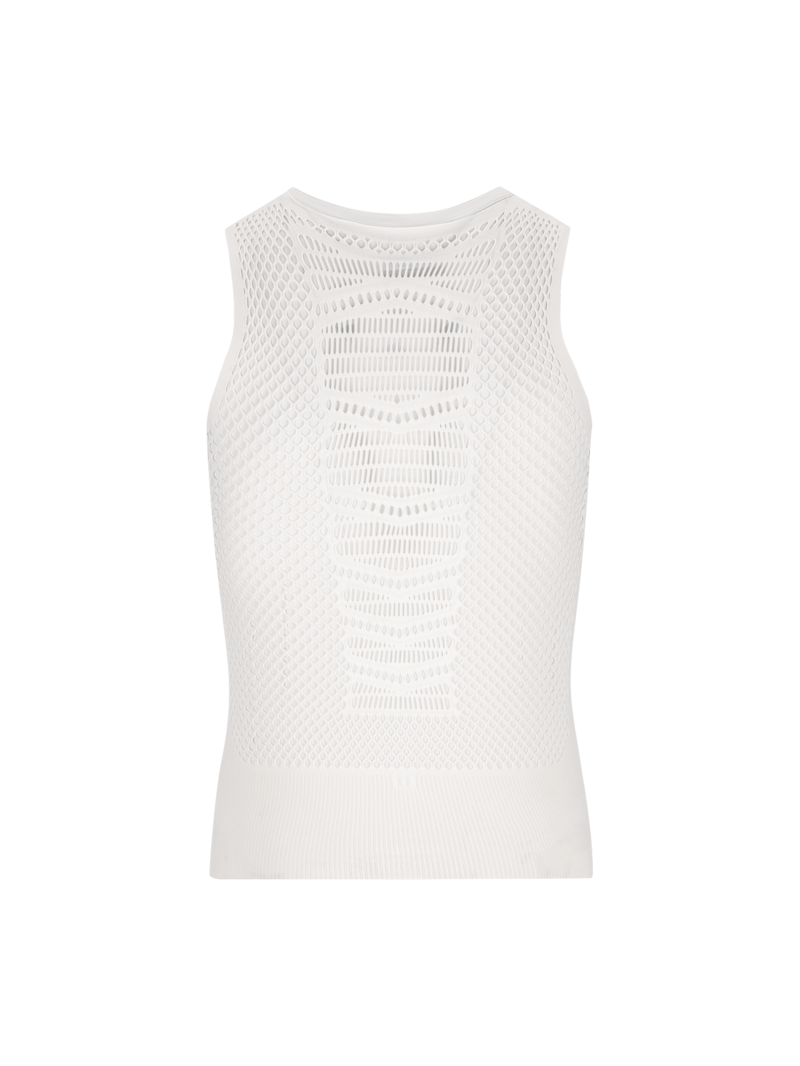 Q36.5 Base Layer 0 Mesh Sleeveless - White-1