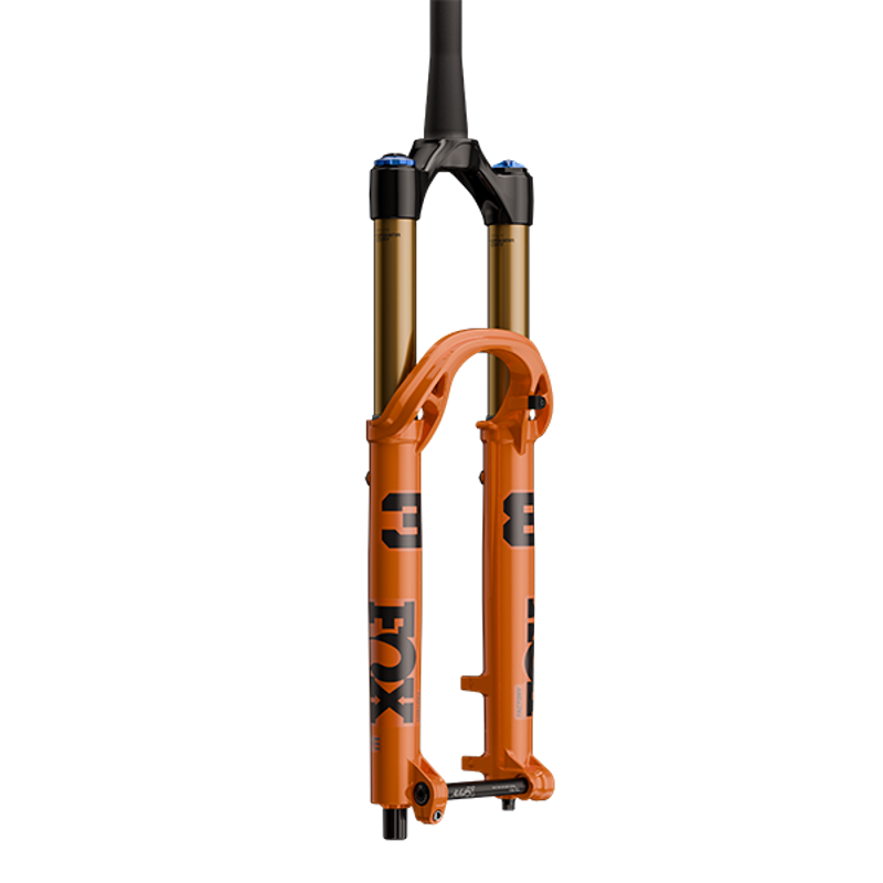 2027 FOX 38 Factory GRIP X2 Kashima Mountain Bike Forks 170mm - Orange -1