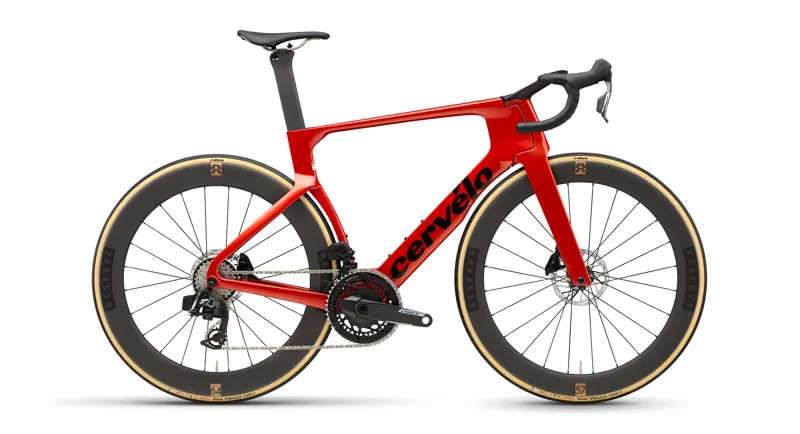 2026 Cervelo S5 Force AXS Carnelian Aero Road Bike