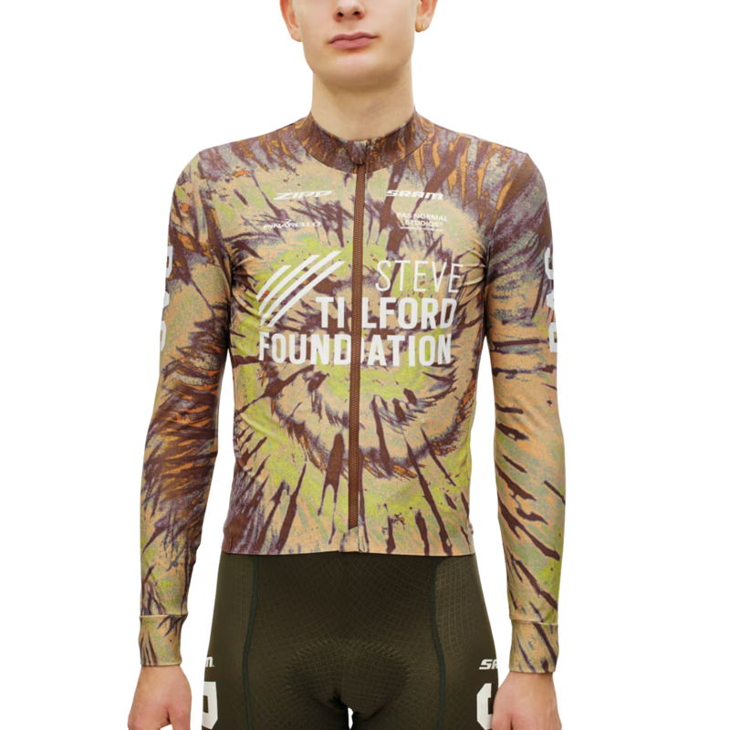 Pas Normal Studios Men's STFR Mechanism Long Sleeve Jersey - STFR Beige