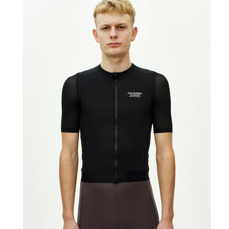 2026 Pas Normal Studios Men's Essential Light Jersey - Black-4