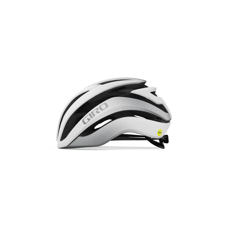 Giro Cielo Mips Helmet In Matte White/Silver Fade-1