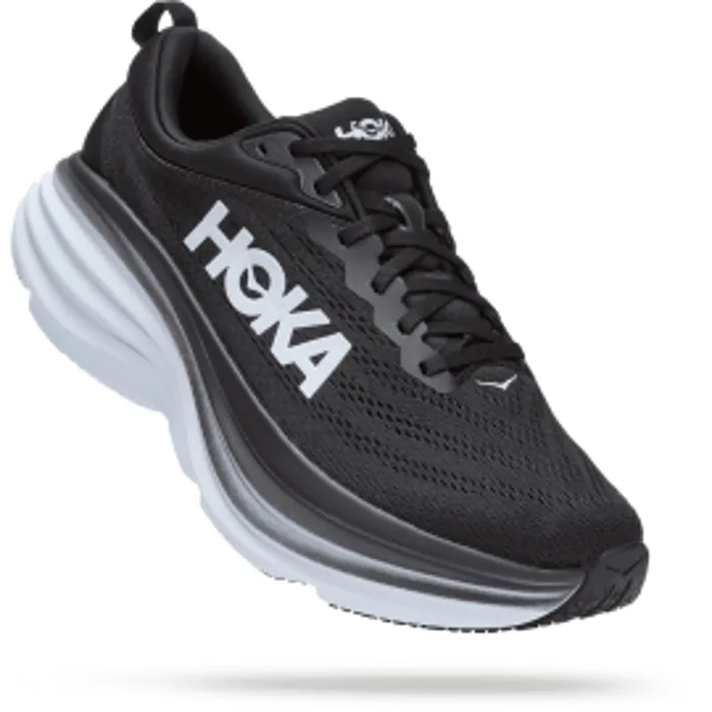 Hoka Bondi 8 Mens Running Shoe - Black-4