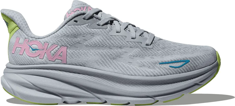HOKA Clifton 9 Running Shoes - GULL / SEA ICE