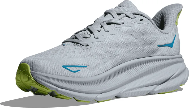 HOKA Clifton 9 Running Shoes - GULL / SEA ICE-2