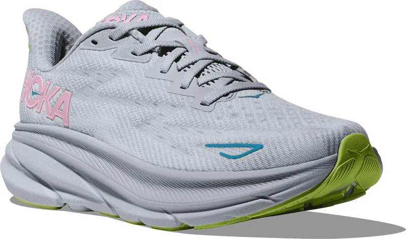 HOKA Clifton 9 Running Shoes - GULL / SEA ICE-3