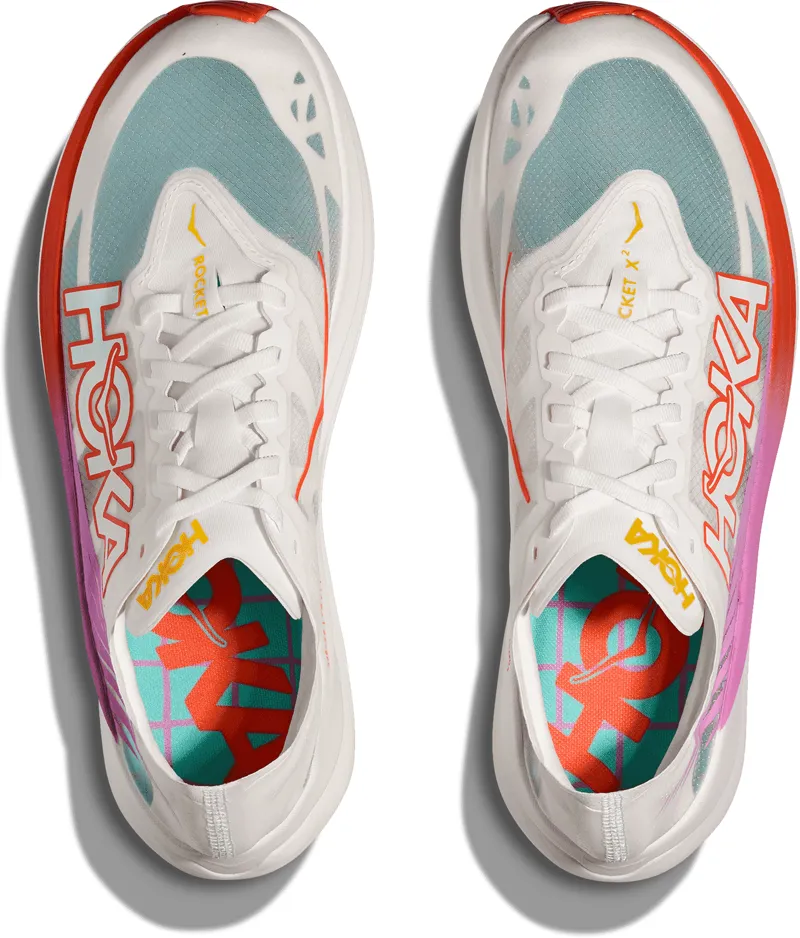 HOKA Rocket X 2 Running Shoes - White -1