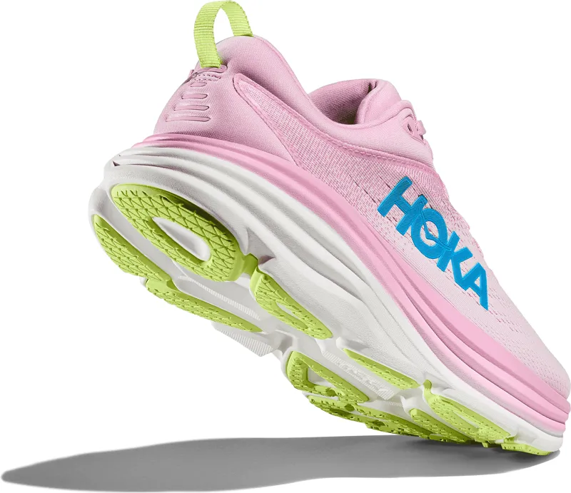 Hoka Bondi 8 - Women's Shoe - Pink Twilight/Waterpark-2