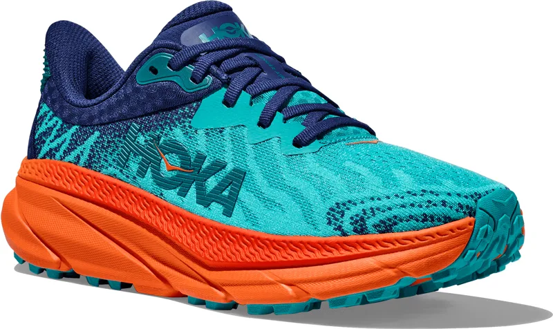 HOKA Challenger 7 Shoes - Blue -4