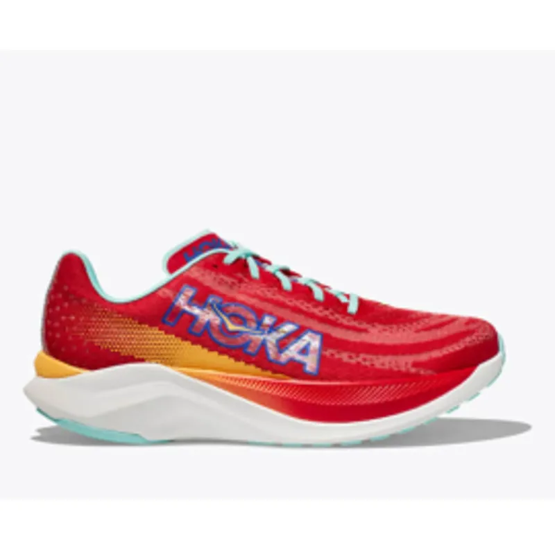 Hoka Mach X - Men's Shoe - Cerise/Cloudness