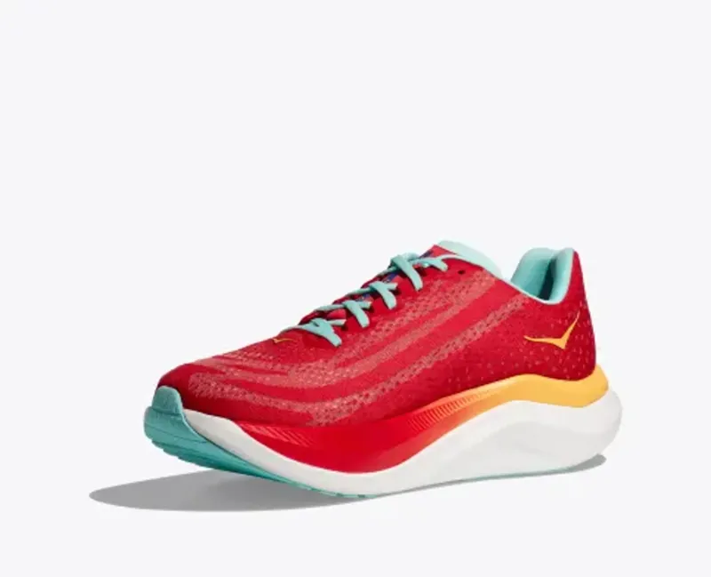 Hoka Mach X - Men's Shoe - Cerise/Cloudness-2