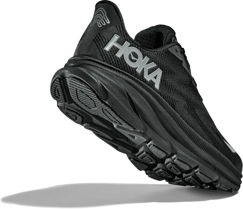 Hoka Clifton 9 GTX - Womens Shoes - Black/white-4