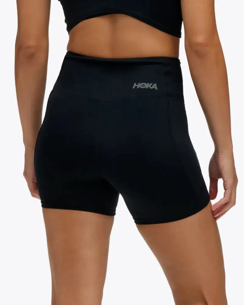 Hoka women's elaro 5 bike short - Black -2