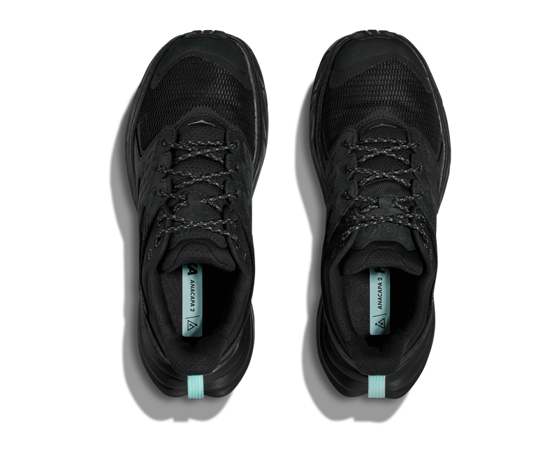 Hoka Anacapa 2 Low Gore-Tex - Women's Shoe - Black/Black-3