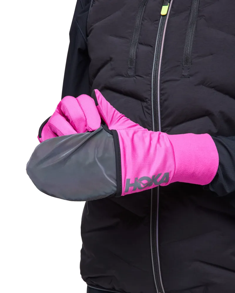 Hoka coldsnap fleece gloves-10