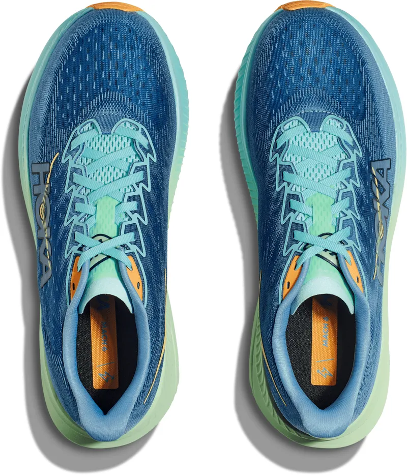 HOKA Mach 6 Running Shoes - Blue - Size UK 8.5 -1