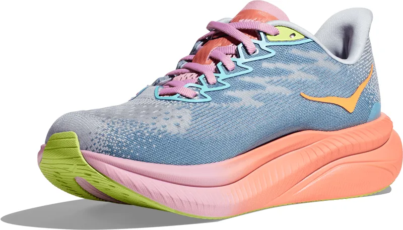 HOKA Mach 6 Ladies Running Shoes - Pink -2