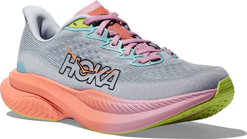 HOKA Mach 6 Ladies Running Shoes - Pink -3