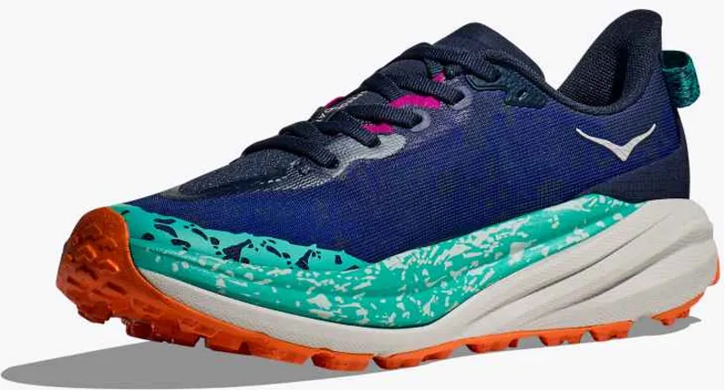 HOKA Speedgoat 6 Shoes - Blue -3