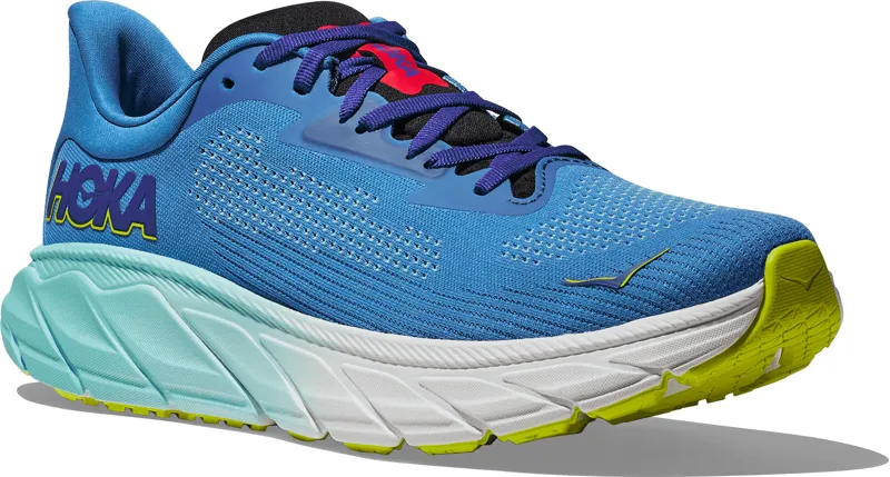 HOKA Arahi 7 Mens Running Shoes - Blue -3