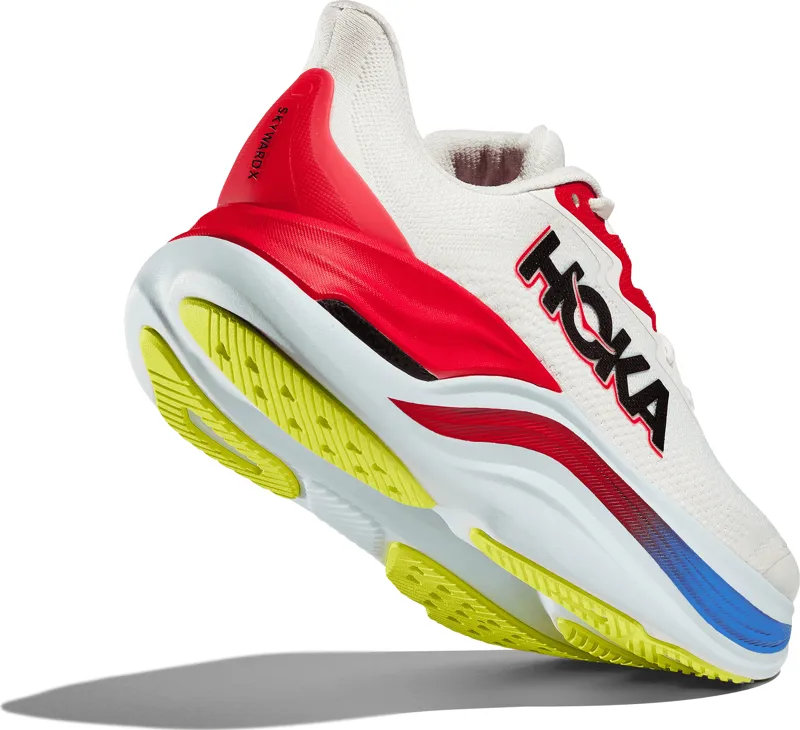 HOKA Skyward X Running Shoes - White / Blue-2