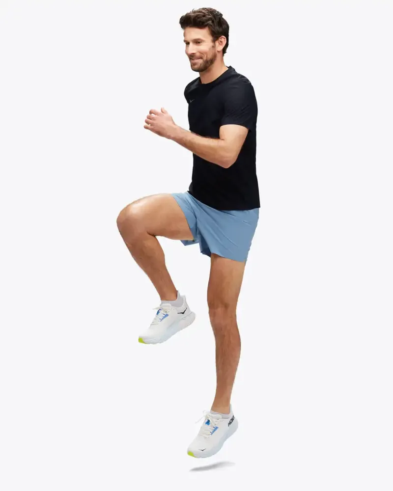 Hoka men's airolite short sleeve run top black - Black -2