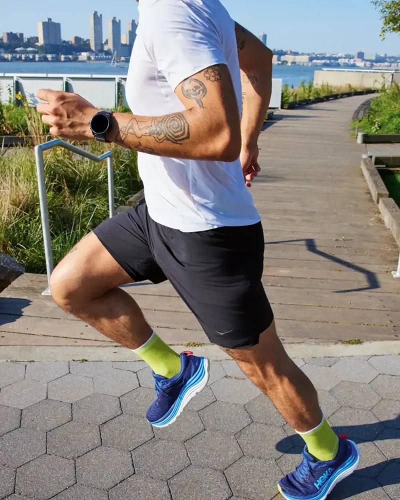 Hoka men's glide 7 2in1 short-7