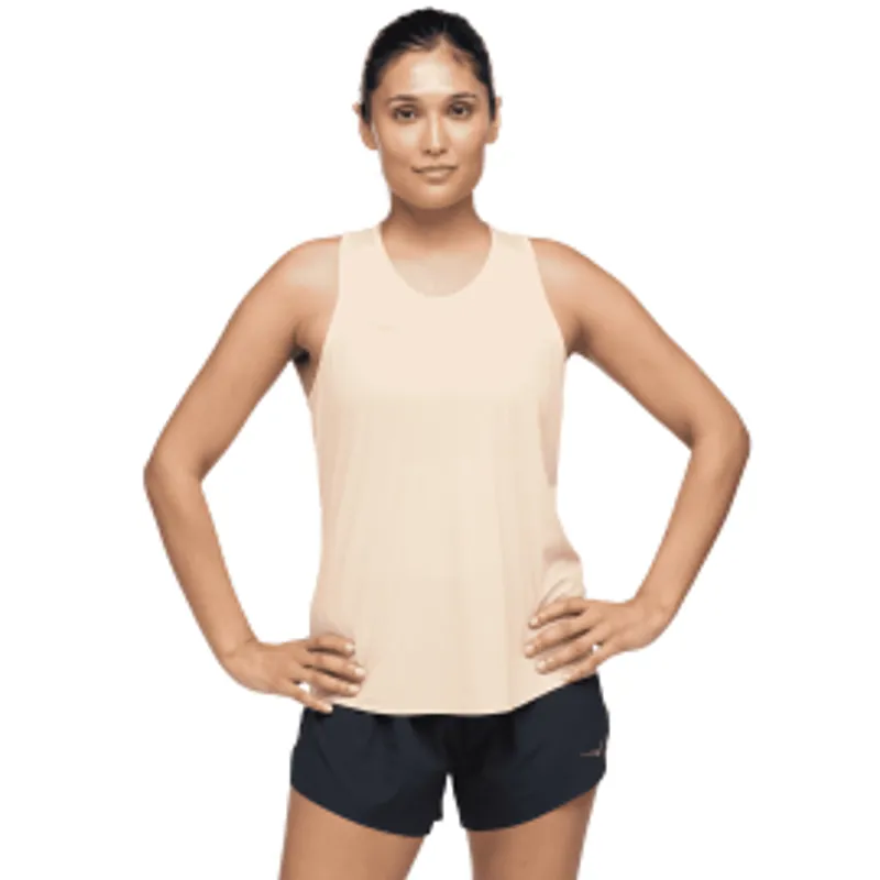 Hoka women's airolite run tank - Canteloupe