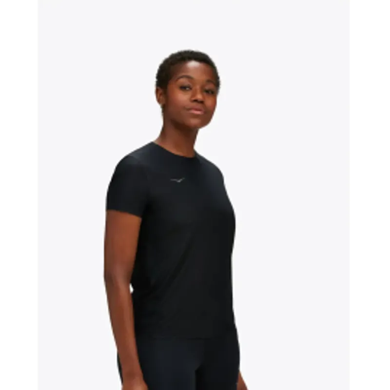 Hoka women's airolite short sleeve top - Black