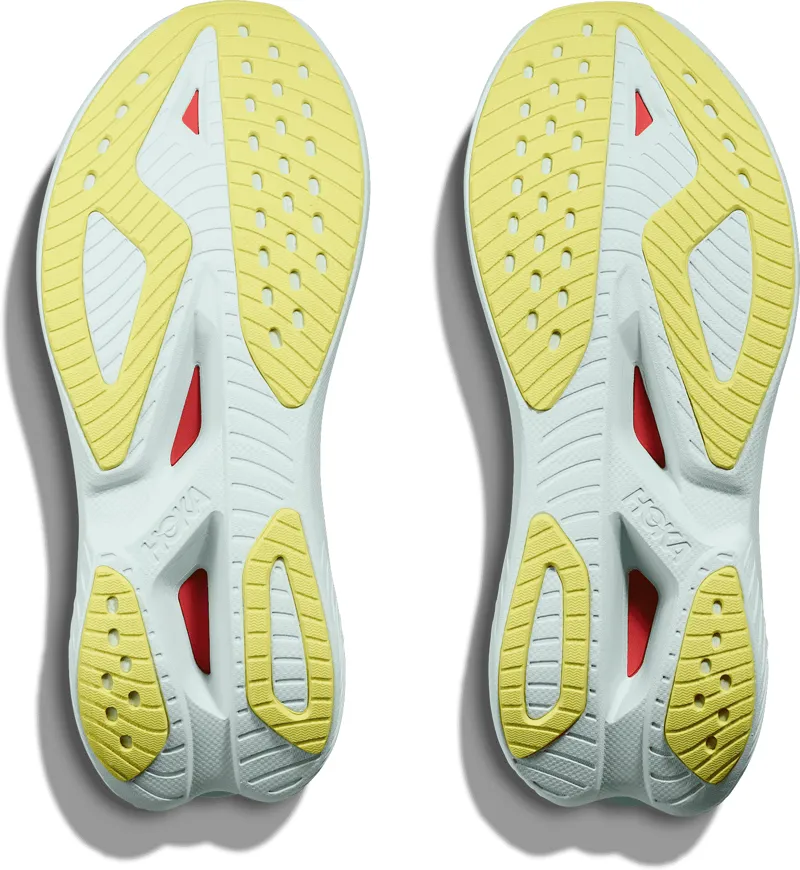 Hoka Mach x2 - Womens Shoe  - Grapefruit/Electric Coral-6